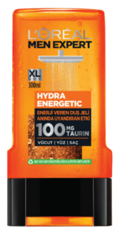 Loreal Paris Men Expert Hydra Energetic 300 ml Şampuan / Vücut Şampuanı kullananlar yorumlar